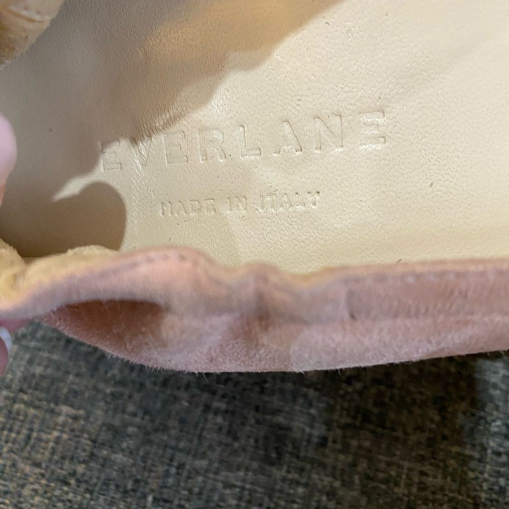 Everlane The Day Heel Pink Suede Women Size 10 - Picture 13 of 13